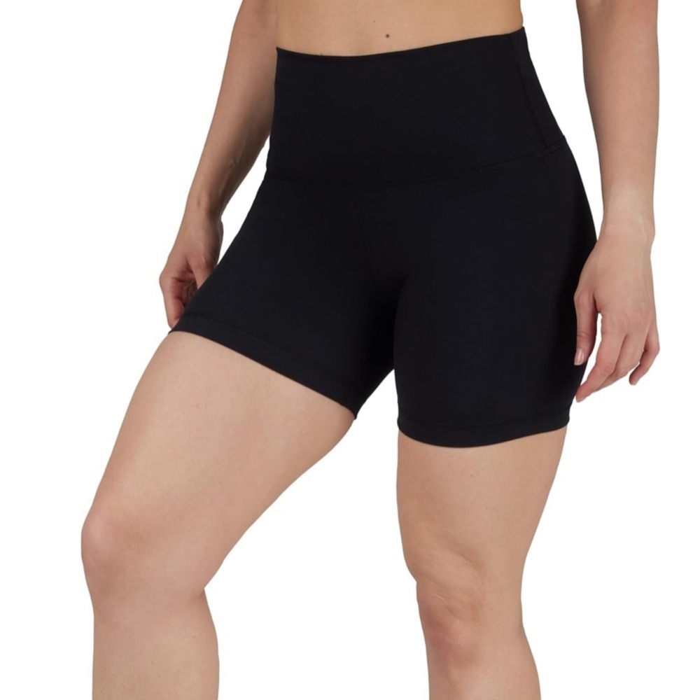 Yogalicious Lux Black Yoga Bike Shorts. Sz XS